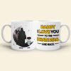 Daddy I Love You To The Death And Back Personalized Mug