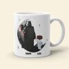 Daddy I Love You To The Death And Back Personalized Mug