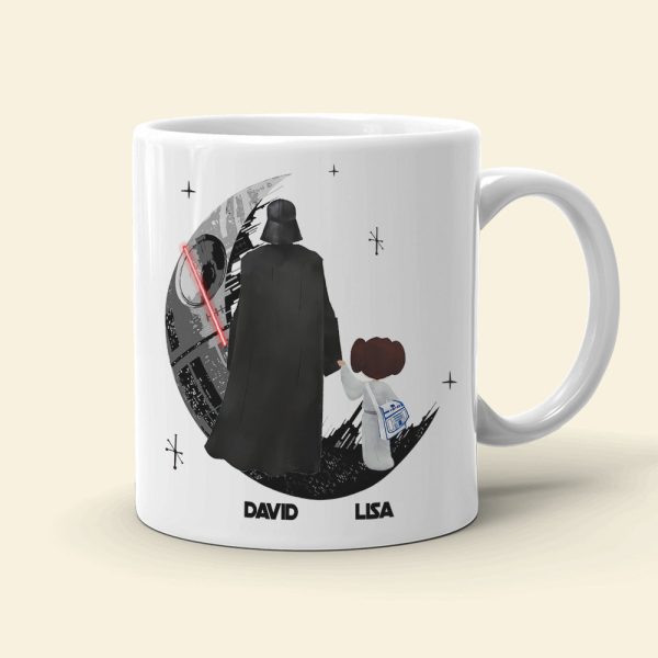 Daddy I Love You To The Death And Back Personalized Mug