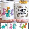 Daddy Little Dinosaur Personalized Mug