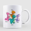 Daddy Little Dinosaur Personalized Mug