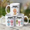 Daddy Mommy Grandpa Grandma You Are DINO-mite Dinosaur Kids Personalized Mug