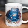 Daddy Shark Personalized 3D Effect Mug, Father's Day Gift for Dad