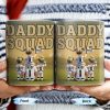Daddy Squad Go Dad With Children in Soccer Jerseys - Personalized Custom Coffee Mug - DAD229_MG