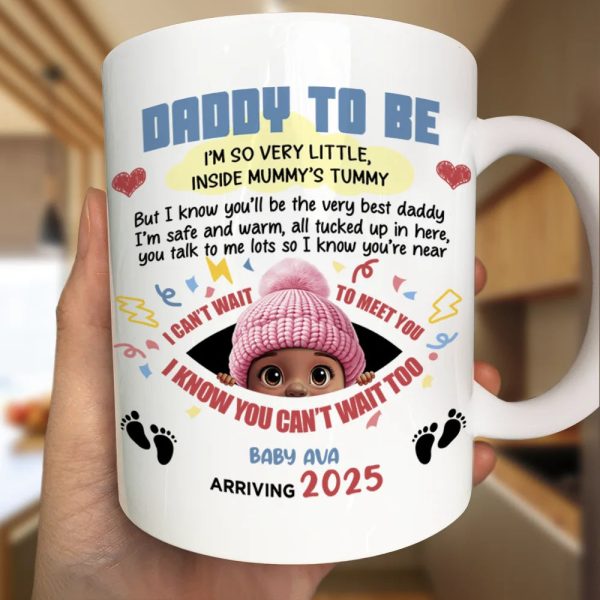 Daddy To Be - Personalized Mug