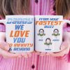 Daddy We Love You - Personalized White Mug