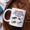 Daddy We Love You Everyday, Personalized White Mug, Funny Dad Gifts