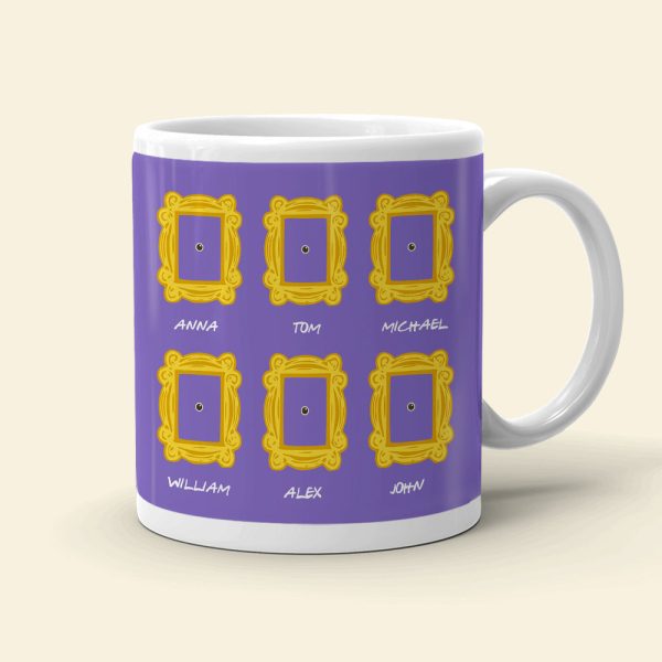 Daddy We'll Be There For You Personalized White Mug,Gift For Dad
