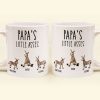 Daddy's Little Asses - Custom Title - Gifts For Mommy, Dad, Papa - Personalized Mug