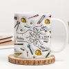 Daddy's Team Fist Bump, 3D Inflated Personalized Mug, Father's Day Gift For Dad