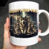 Daddy's Wolf Pack Featuring Wolves In Forest - Personalized Custom Coffee Mug - DAD208_MG