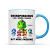 Daddysaurus Grandpasaurus 3D Dinosaurs Personalized Mug