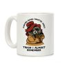 Dancing Bears Painted Wings Trash I Almost Remember Raccoon Anastasia Coffee Mug