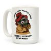 Dancing Bears Painted Wings Trash I Almost Remember Raccoon Anastasia Coffee Mug