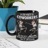 Dancing Skeleton Coworkers Coffee Mug - Personalized Gifts For Coworkers Coffee Mug 06HUTI151125
