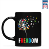 Dandelion Freadom Book Lover Gift Mug