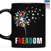 Dandelion Freadom Book Lover Gift Mug