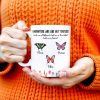 Daughters Like Butterflies Beautiful Special Mug - Personalized Custom Coffee Mug - DAU106_MG