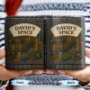 David's Space, Gym Equipment and Dumbbells - Personalized Custom Coffee Mug - FTN009_MG