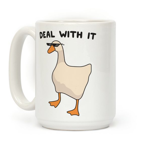 Deal With It (Goose) Coffee Mug