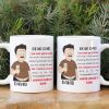 Dear Dad Happy Father's Day Personalized Mug Gift For Dad