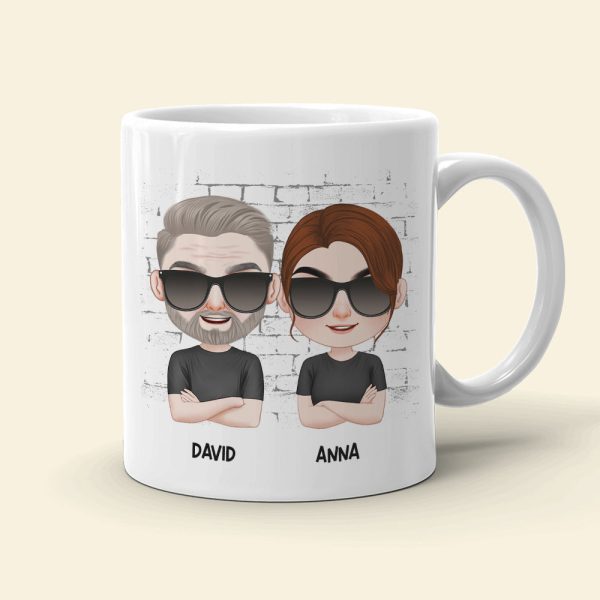 Dear Dad I Know Having A Smartass Daughter Like Me Personalized Coffee Mug