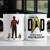 Dear Dad Live Long And Prospurr 06HTTI170523HH Personalized Mug