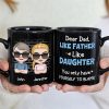 Dear Dad, Personalized Mug, Gift For Dad, Family Mug, Father's Day Gift