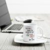 Dear Dad Thanks For Wiping My Butt And Stuff, Father's Day Gift For Him, Funny Personalized Mug