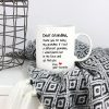 Dear Grandma Thanks for Being Funny Coffee Mug, Gift for Grandma from Grandson Granddaughter, Birthday Mother's Day Gift