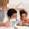Dear Mom Coffee Mug Funny Gift for Mom from Daughter Son Kids Husband, Mothers Day Birthday Gift for Mom