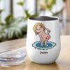 Dear Mom, Gift For Mom, Personalized Mug, Funny Butt Mug, Mother's Day Gift