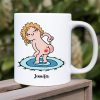 Dear Mom, Gift For Mom, Personalized Mug, Funny Butt Mug, Mother's Day Gift
