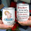 Dear Mom, Gift For Mom, Personalized Mug, Funny Butt Mug, Mother's Day Gift