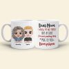 Dear Mom, Gift For Mom, Personalized Mug, Mom And Kid Mug, Mother's Day Gift