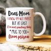 Dear Mom, Gift For Mom, Personalized Mug, Mom And Kid Mug, Mother's Day Gift