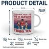 Dear Mom Great Job We're Awesome Thank You - Personalized Marble Mug