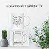 Dear Mom I Hope You're Spending My Inheritance Wisely Coffee Mug, Funny Gift for Mom from Daughter Son Kids Birthday Gift