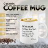 Dear Mom No Matter How Much I Say I Love You Coffee Mug, Gift for Mom from Daughter Son Kids Husband, Birthday Gift