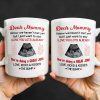 Dear Mommy, I know we haven't met yet but I just want to say I love you lots already, Ultrasound Image - Personalized Custom Coffee Mug - MOM106_MG