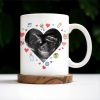 Dear Mommy, This Mother's Day I'll Be Snuggled Up In Your Tummy, Ultrasound Image And Hearts - Personalized Custom Coffee Mug - MOM064_MG