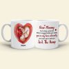Dear Mommy You're Doing A Great Job, Personalized Mug, Pregnancy Gift For New Mom