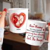 Dear Mommy You're Doing A Great Job, Personalized Mug, Pregnancy Gift For New Mom