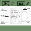 Dear Mother in Law Thank You for Being My Coffee Mug Funny Gift for Mother in Law