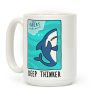 Deep Thinker Shark Coffee Mug