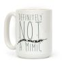 Definitely Not a Mimic Coffee Mug