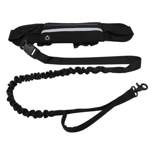 Deluxe Hands-Free Dog Leash Waist Attachment