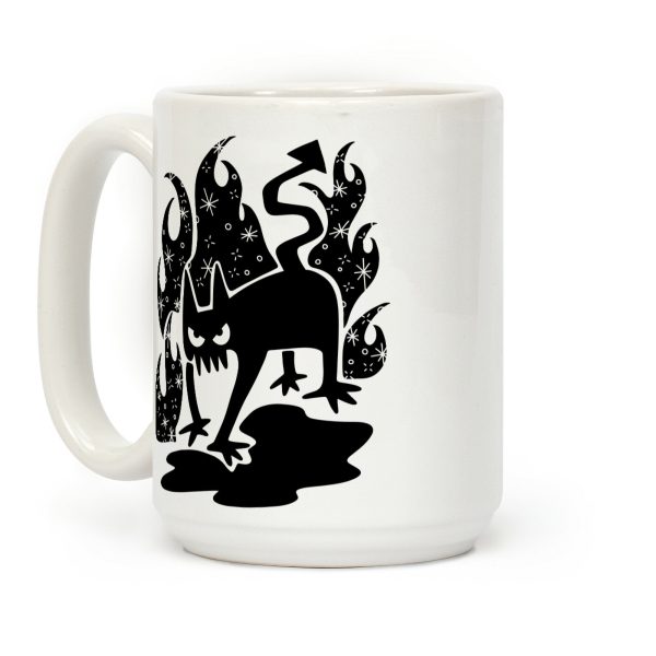Demon Cat Coffee Mug