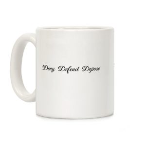 Deny Defend & D-Move 2 Mug