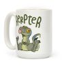 Derpy Raptor Rerpter Coffee Mug